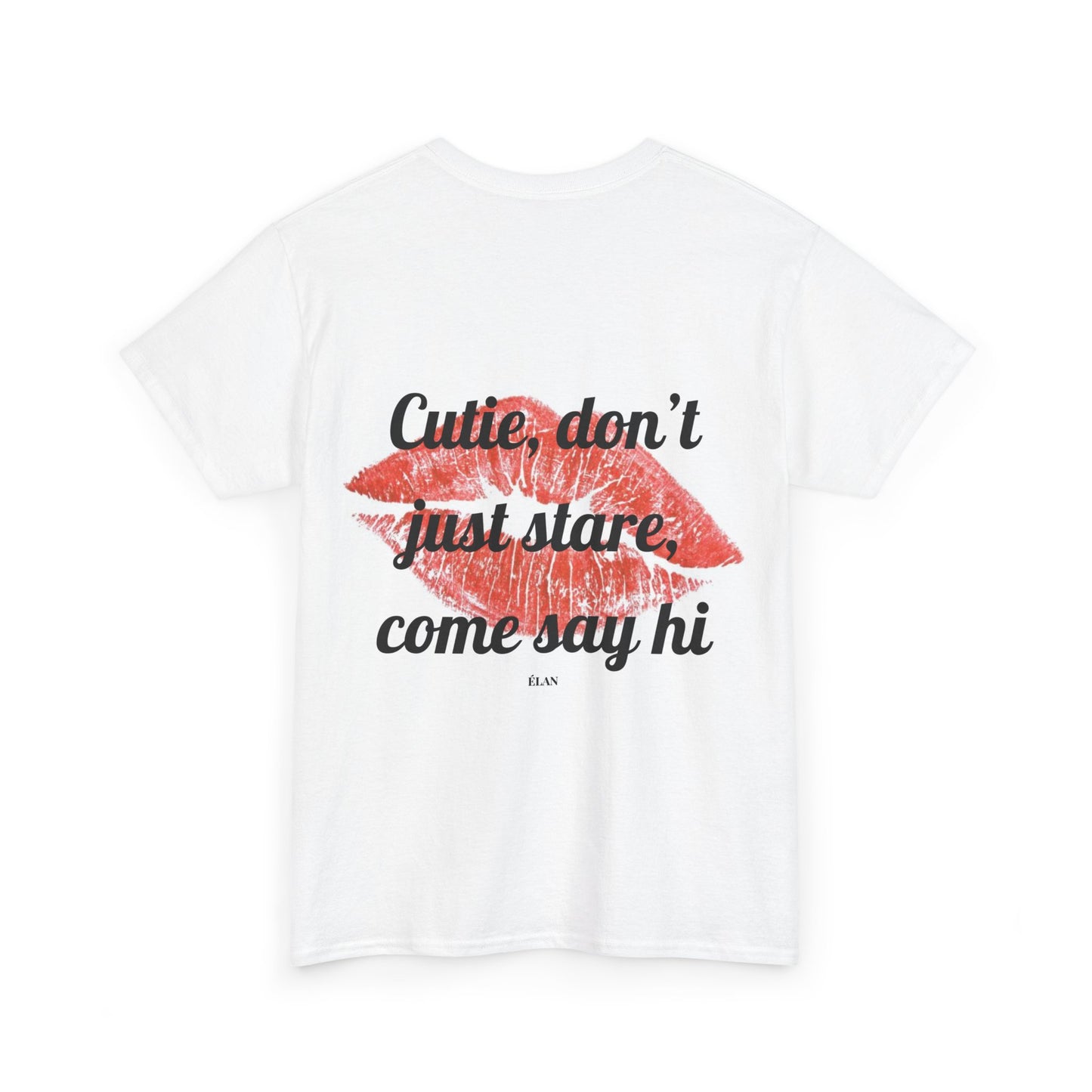 Don't Stare Tee White